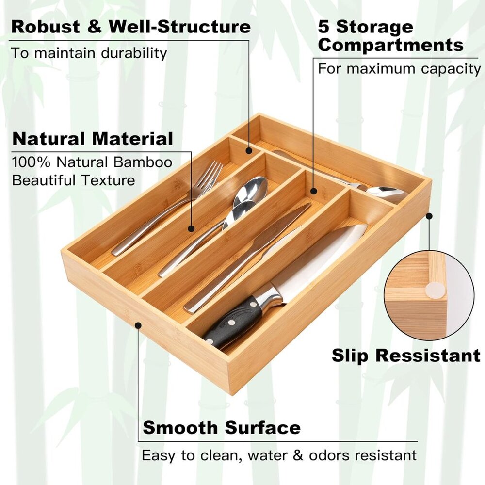 Kitchen Drawer Organizer - Picture 2 of 6
